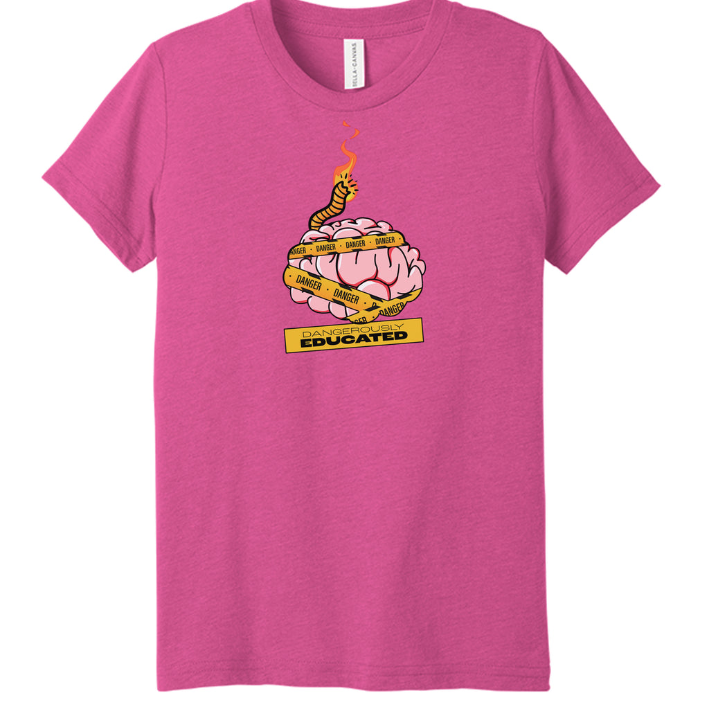 Charity Pink Triblend - 3413Y - FRONT
