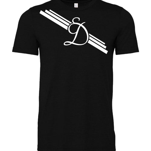 BLACK HEATHER - 3001CVC - FRONT